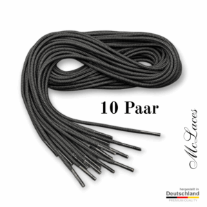 [Sonderposten] Schnürsenkel 3mm RUND schwarz