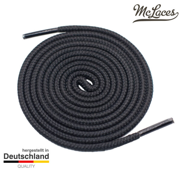 Rundsenkel 3mm schwarz // Sonderposten